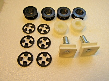 65-66 C BODY QUARTER WINDOW ROLLER KIT