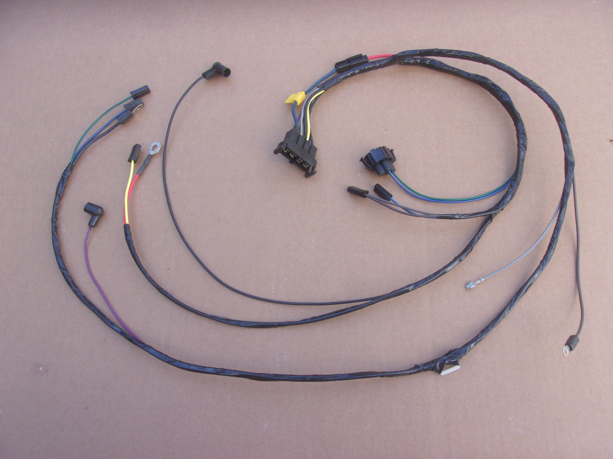 71 A BODY ENGINE HARNESS FOR SMALL BLOCK W/POINTS