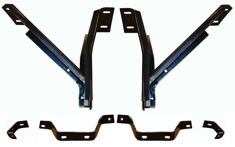 1967-70 Valiant 1970-72 Duster/Scamp Front/Rear Bumper Bracket Set