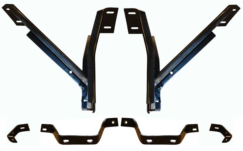 1967-70 Valiant 1970-72 Duster/Scamp Front/Rear Bumper Bracket Set