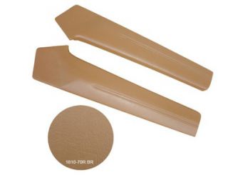 70 CHARGER TAN REAR UPPER DOOR PADS