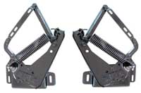 68-70 B-Body PAIR Hood Hinge Set (includes springs)