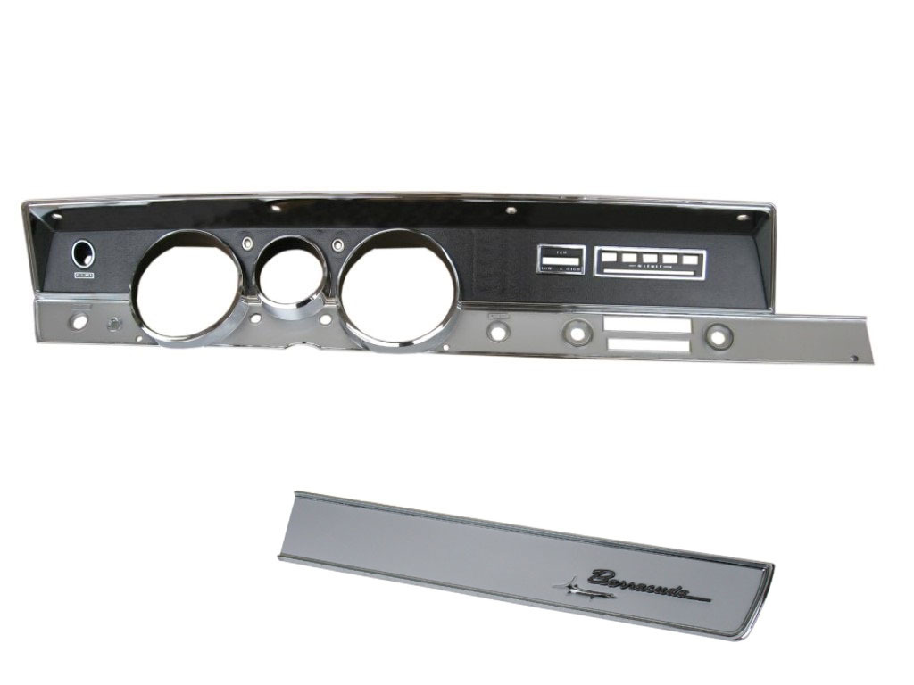 67 A BODY RALLYE DASH BEZEL KIT WITH AC