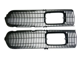 1968 Plymouth Barracuda Black Grill Screens