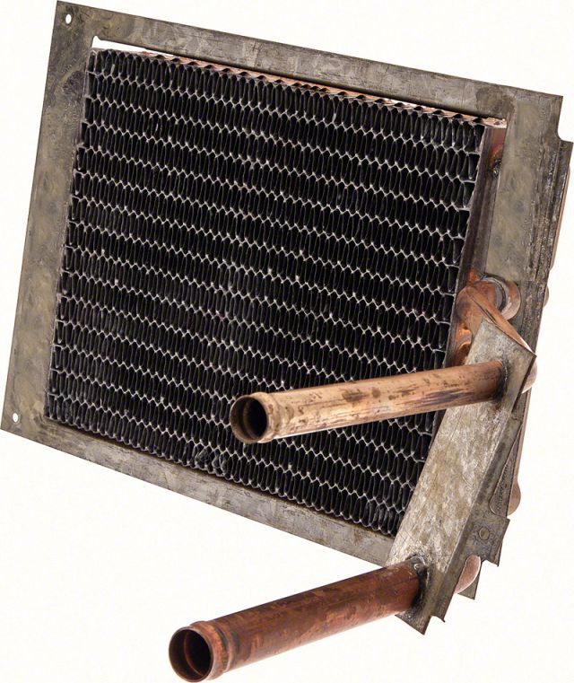 1971 - 76 B-BODY COPPER/BRASS HEATER CORE WITHOUT A/C