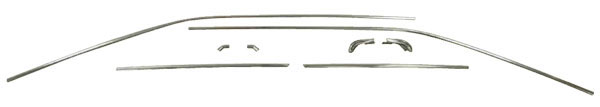 68-70 Plymouth B-Body Drip Rail Moulding Set