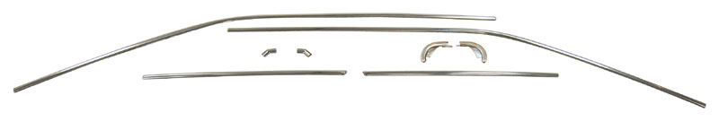 68-70 Dodge B-Body Drip Rail Moulding Set