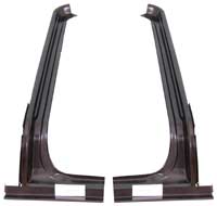 71-74 Plymouth B-Body Trunk Gutter Pair