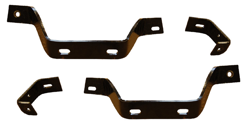 1970-72 Duster Rear Bumper Bracket Set