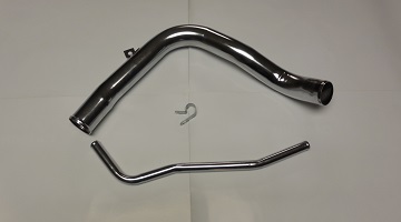 66-67 B BODY PLYMOUTH LOWER FILLER NECK & VENT TUBE