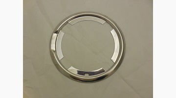 70-71 CHALLENGER FLIP TOP GAS CAP TRIM RING BEZEL