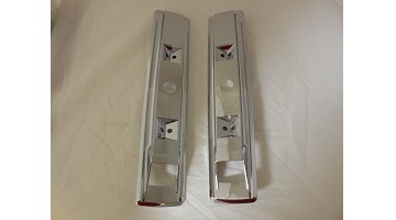 66-70 CHARGER, 2 DOOR C BODY ARM REST BASES 13" SOLD AS A PAIR