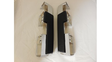 64-65 B & C BODY FRONT ARM REST BASES & PADS SOLD AS A SET