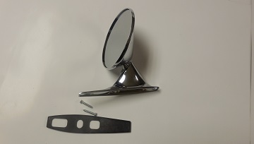 71 B & E BODY DRIVERS SIDE NON REMOTE CHROME MIRROR