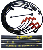 SPARK PLUG WIRE SET FOR A-BODY & B-BODY 1969 318/340 ENGINES & C-BODY 1969 318 ENGINE, DATE CODED 3RD QTR 1968