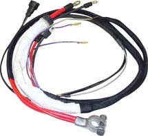 67 B BODY HEMI POSITIVE BATTERY CABLE WITH MANUAL TRANSMISSION