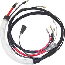 68-69 B BODY CHARGER HEMI POSITIVE BATTERY CABLE WITH MANUAL TRANSMISSION