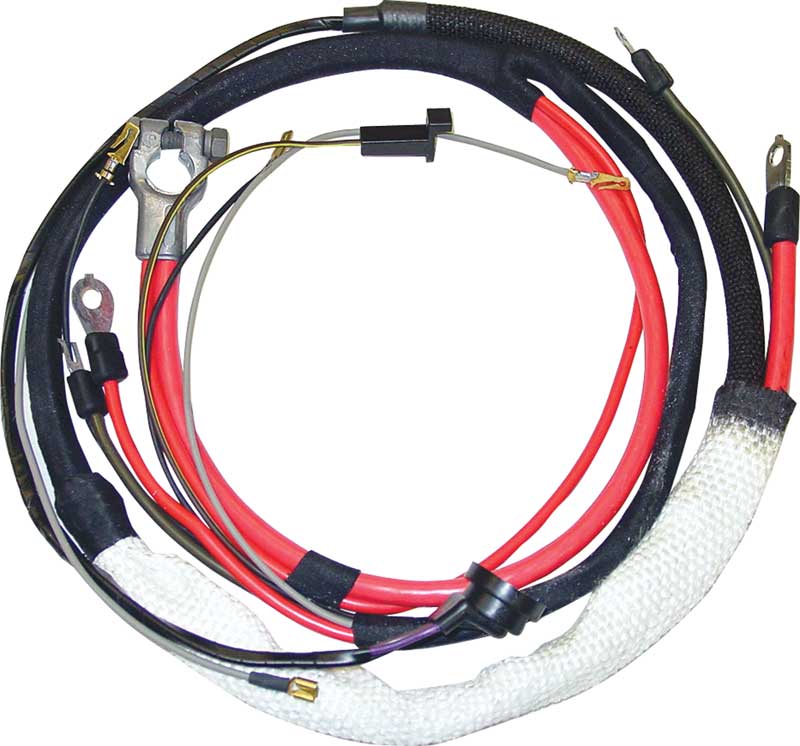 70 B BODY HEMI POSITIVE BATTERY CABLE WITH AUTOMATIC TRANSMISSION