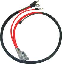 71-72 B BODY POSITIVE BATTERY CABLE SMALL BLOCK