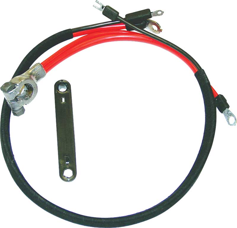 71-74 A , 71-72 B, 70-72 E BODY 6 CYLINDER & BIG BLOCK POSITIVE BATTERY CABLE