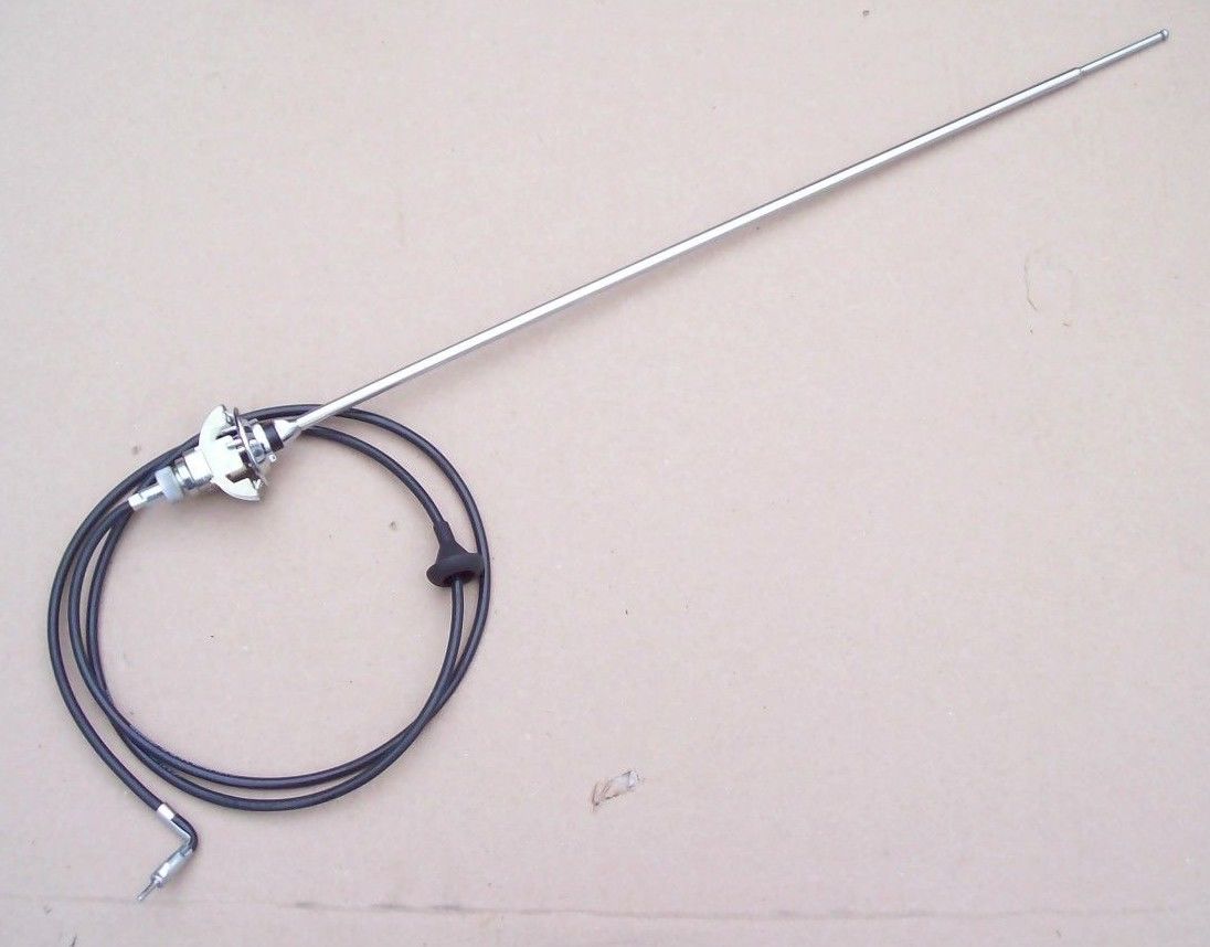 70-71 CHALLENGER ANTENNA KIT W/ TELESCOPING MAST