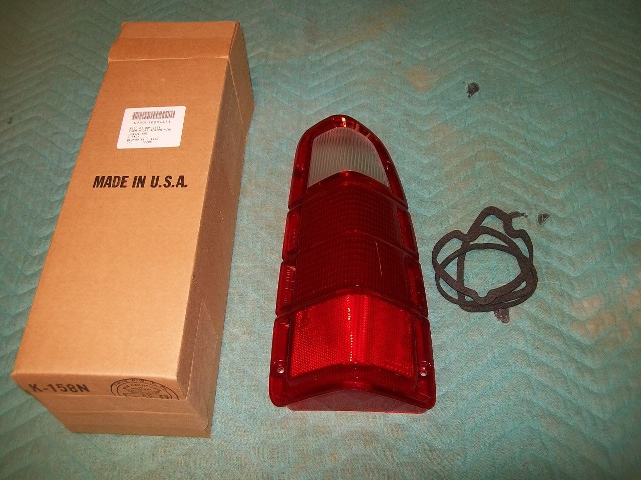 1972-1980 Dodge truck RH tail light lens