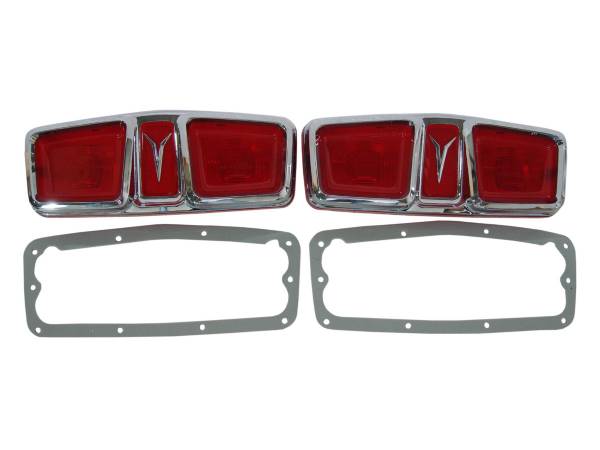 64 PLYMOUTH FURY TAIL LIGHT LENSES