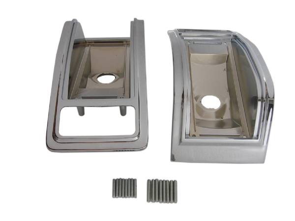 65 CORONET TAIL LIGHT BEZELS