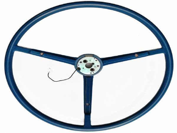 67-69 B&A BODY BLUE PLASTIC STEERING WHEEL