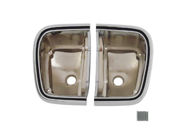 67 BARRACUDA TAIL LIGHT BEZELS