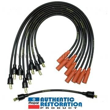 SPARK PLUG WIRE SET FOR A-BODY & B-BODY 1968 273, 318, 340 V8 ENGINES & C-BODY 1968 318 ENGINE, DATE-CODED 1ST QTR 1968