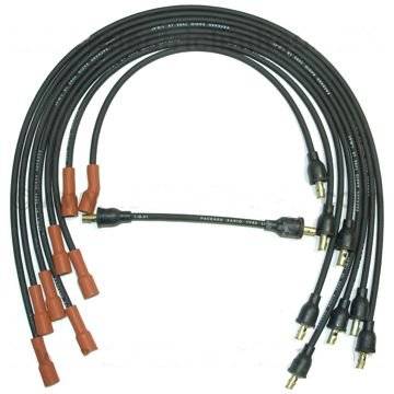 SPARK PLUG WIRE SET FOR 1961 B-BODY & C-BODY 361, 383 & 413 V8 ENGINES WITHOUT RAM CHARGER INTAKE, DATE-CODED 1ST QTR 1961