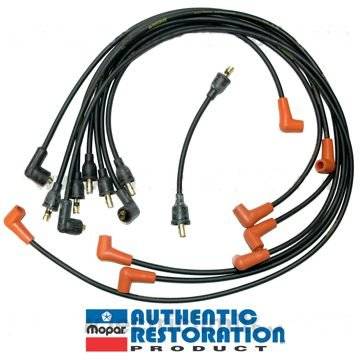 SPARK PLUG WIRE SET FOR 1968 A-BODY, B-BODY & C-BODY 383 & 440 ENGINES, DATE-CODED 3RD QTR 1967