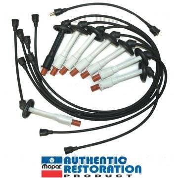 SPARK PLUG WIRE SET FOR 1970 B-BODY & E-BODY 426 HEMI ENGINE, DATE-CODED 3RD QTR 1970