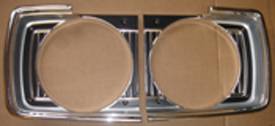 67 DART HEADLIGHT BEZELS