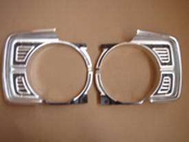 69 DART HEADLIGHT BEZELS