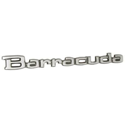 70-74 BARRACUDA TAIL PANEL EMBLEM