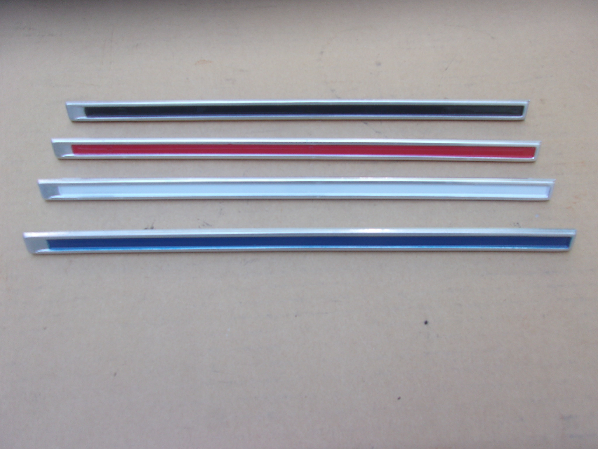 1965 Fury Fender Bar Red/White/Blue or Black