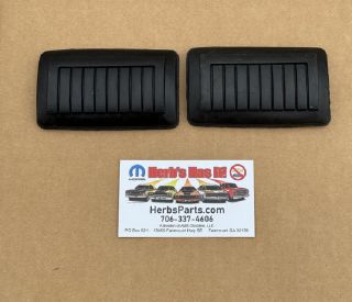 67-70 B & 67-72 A BODY BRAKE/CLUTCH PEDAL PAD PAIR