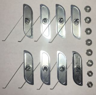 NEW REPRODUCTION 1969 69' DODGE DART REAR FINISH PANEL CLIP KIT 270335