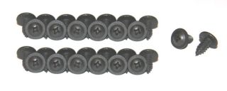 NEW REPRODUCTION 1970 - 1974 A & E-BODY ROOFRAIL WEATHERSTRIP CHANNEL SCREW KIT