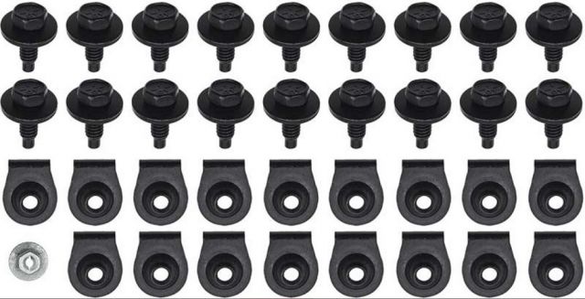 NEW REPRODUCTION 1971 DODGE CHARGER FRONT VALANCE BOLT KIT 270803