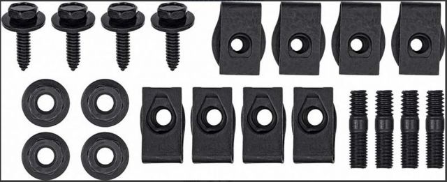 1972 - 1974 CHALLENGER & BARRACUDA REAR VALANCE BOLT KIT