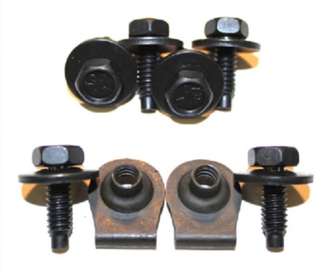 NEW REPRODUCTION 1972 - 1974 PLYMOUTH BARRACUDA HEADER PANEL BOLT KIT 270842
