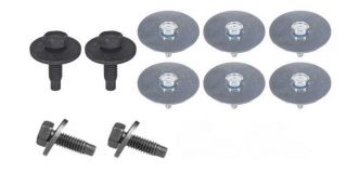 NEW REPRODUCTION 1966-67 B-BODY INNER FENDER REAR SPLASH SHIELD BOLT KIT 270887