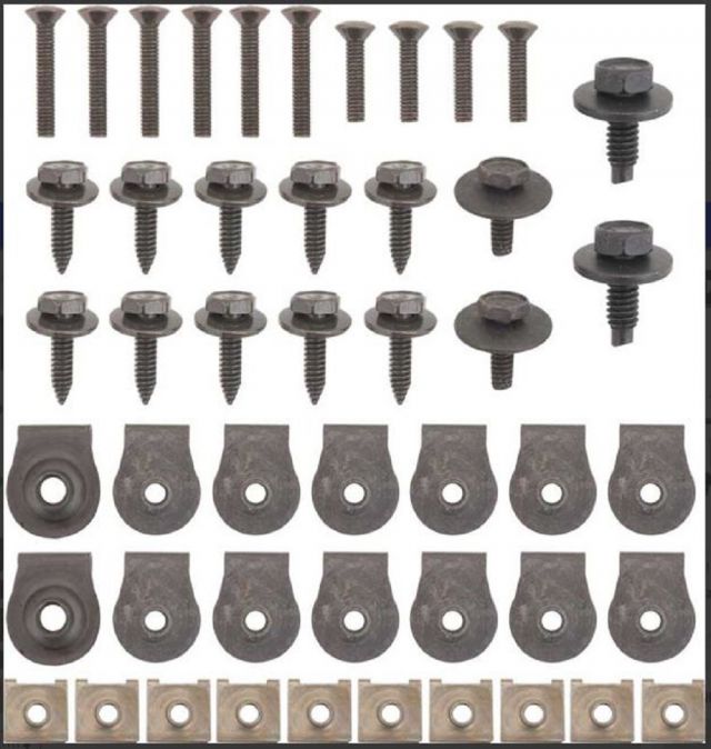 NEW REPRODUCTION 1970 70 DODGE CHALLENGER GRILLE HARDWARE KIT 271120