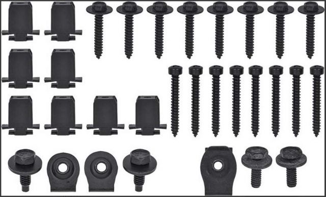 1971 PLYMOUTH CUDA GRILLE HARDWARE KIT