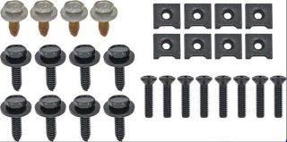 NEW REPRODUCTION 1967 - 1968 DODGE DART GRILLE HARDWARE MOUNTING KIT 271137