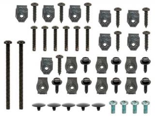 NEW REPRODUCTION 1970 - 1971 DODGE DART & 1971 DEMON GRILLE HARDWARE KIT 271139