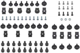 NEW REPRODUCTION 1966 - 1967 DODGE CHARGER GRILLE HARDWARE KIT 271149